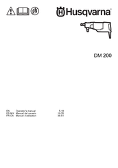 Husqvarna DM 200 Operator's Manual