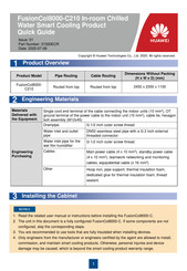 Huawei FusionCol8000-C210 Quick Manual