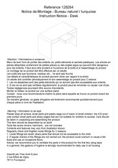 IMAGINARIUM 48249 Instruction Notice