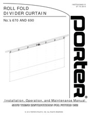 Porter Athletic 670 Installation, Operation And Maintenance Manual