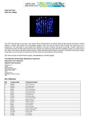 Jameco Electronics 8x8x8 LED Cube Manual
