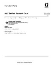 Graco 950 Series Instructions - Parts Manual