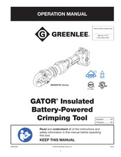 GREENLINE 783310041030 Operation Manual