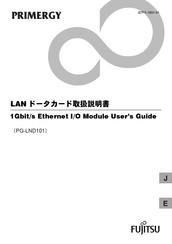 Fujitsu PRIMERGY PG-LND101 User Manual