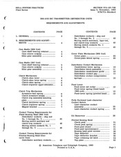 Bell System Practices 28B Adjustments