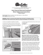 Sunsetter EasyShade Replacement Instructions