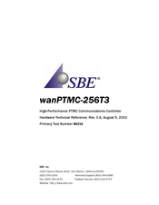 SBE wanPTMC-256T3 Hardware Technical Reference