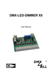DMX4ALL DMX-LED-Dimmer X9 User Manual