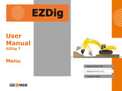 GeoMax EZDig T User Manual