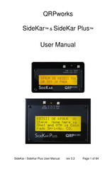 QRPworks SideKar Plus User Manual