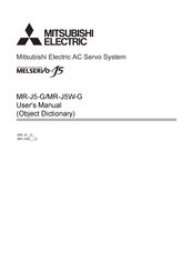 Mitsubishi Electric MELSERVO J5 Series User Manual