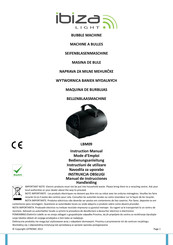 Ibiza LBM09 Instruction Manual