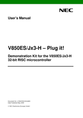 NEC V850ES/Jx3-H User Manual