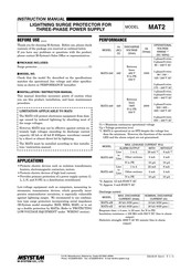 M-System MAT2 Series Instruction Manual