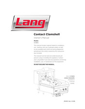 Lang CCSE12 Owner's Manual