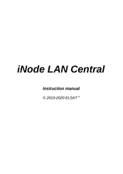 Elsat iNode LAN Central Instruction Manual
