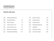 Grasslin talento LAN plus Operating Manual