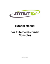 SmartAV Elite Series Tutorial Manual