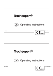 Fahl Tracheoport Operating Instructions Manual