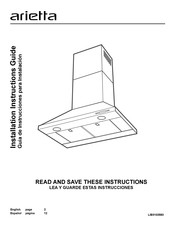 ELICA Arietta ALS436SS Installation Instruction Manual