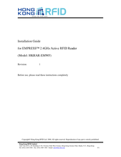 Hong Kong RFID EMPRESS HKRAR-EMWF Installation Manual