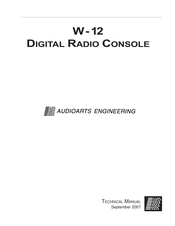 AudioArts Engineering W-12 Technical Manual