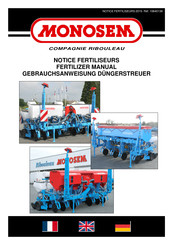 Monosem Extend Original Instructions Manual
