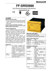 Honeywell FF-SRS5988 Instructions For Use Manual