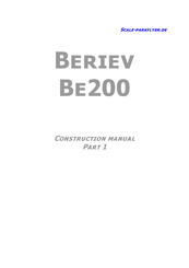 SCALE-PARKFLYER Beriev Be200 Construction Manual