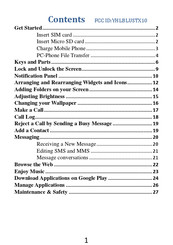 Blu BLUSTX10 Manual