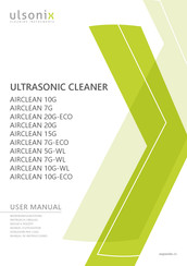ulsonix AIRCLEAN 7G-WL User Manual