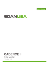 EDAN CADENCE II User Manual