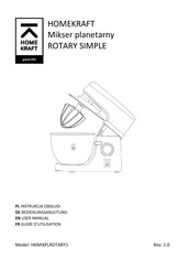HOMEKRAFT HKMIXPLROTARY1 User Manual