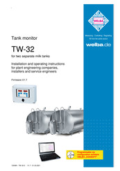 WELBA TW-32 Installation And Operating Instructions Manual