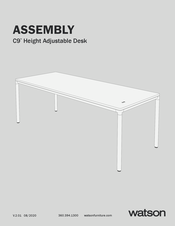 Watson C9 Height Adjustable Desk Assembly
