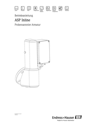 Endress+Hauser ASP Inline Operating Manual
