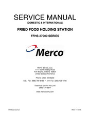 Merco FFHS 27001 Service Manual