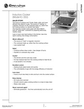Rena Ware IC-350 Quick Start Manual