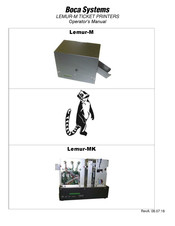 Boca Systems LEMUR-M Operator's Manual