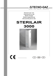 Tecno-gaz STERILAIR 3000 Instructions For Use Manual