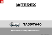 Terex TA40 Operation, Safety, Maintenance Manual