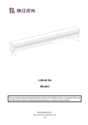 PR Lighting PR-6811 User Manual