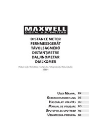 Maxwell Digital Multimeters 25801 User Manual