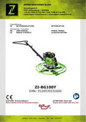 ZIPPER MASCHINEN 9120039231600 User Manual