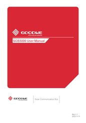 Goodwe SCB3000 User Manual