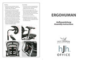 HJH office ERGOHUMAN Assembly Instructions