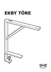 Ikea EKBY TÖRE Quick Manual