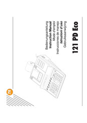 Olivetti 121 PD Eco Instruction Manual