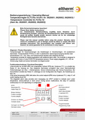 eltherm 0620001 Operating Manual