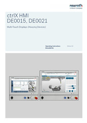 Bosch Rexroth ctrlX HMI DE0021 Operating Instructions Manual